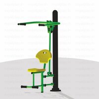 Shoulder Press Gym Equipment - Seat Cover Material: Foam