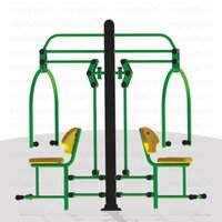 Chest Press Outdoor Gym Equipment - Application: Gain Strength