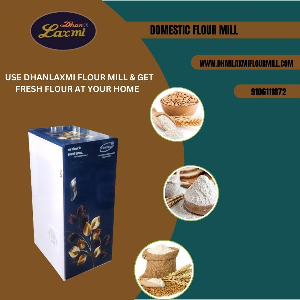 Domestic Flour Mill Capacity: 10-12 Kg/Hr