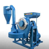Double Chamber Vacuum Pulverizer - Mild Steel, 10 Hp Power | Striking Blue, Dust-free Operation, Heavy-duty Commercial Use
