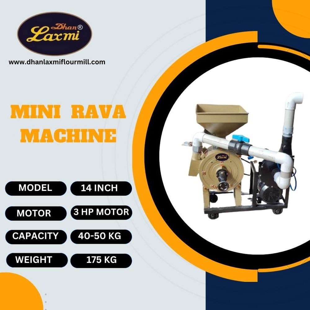 mini rava machine