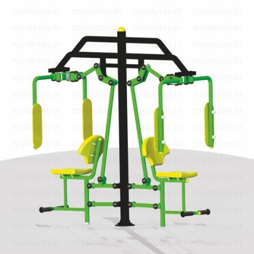 Outdoor Double Gym Equipment .