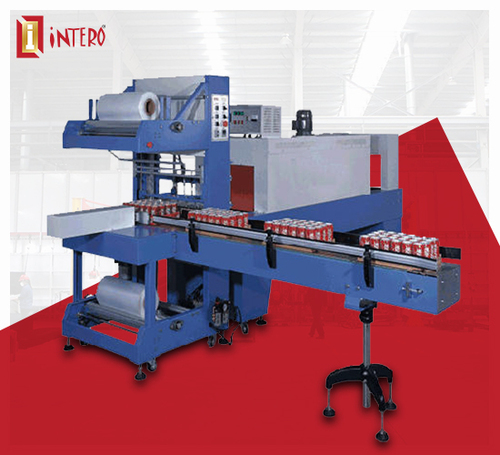 WEB SEALER WITH SHRINK WRAPPING MACHINE