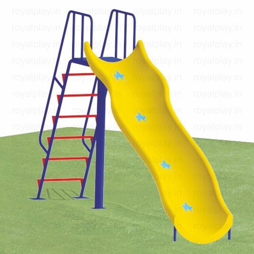 Deluxe Wave Slide FRP Playground Equipments