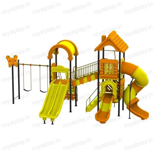 Kids Playground Equipment With Spiral Slide