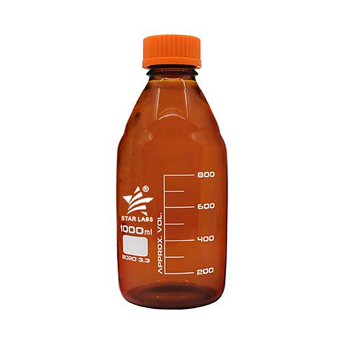 Amber Screw Cap Diniso Bottle