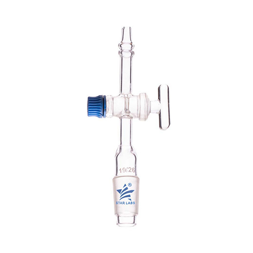 Adapter Cone With Glass Stopper PTFE