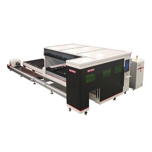 Automatic Protective Exchange Table Metal Sheet And Tube Laser Cutting Machine