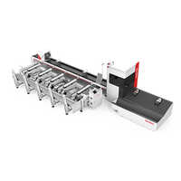 TK-Series Double Chuck Metal Tube Cutting Machine With Automatic Feeding