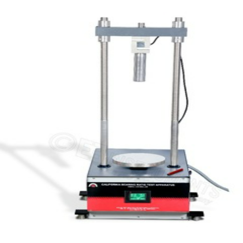 UNCONFINED COMPRESSION TESTER FOR ROCK SAMPLES WITH PROVING RING and DIAL GAUGE