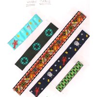Polyester Woven Ribbon Tape - Single-sided, Various Thicknesses And Widths | Eco-friendly, Multicolor, Durable For Crafting And Gift Wrapping