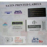 Satin Printed Label