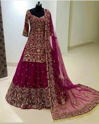 Bollywood Georgette Sharara Suits
