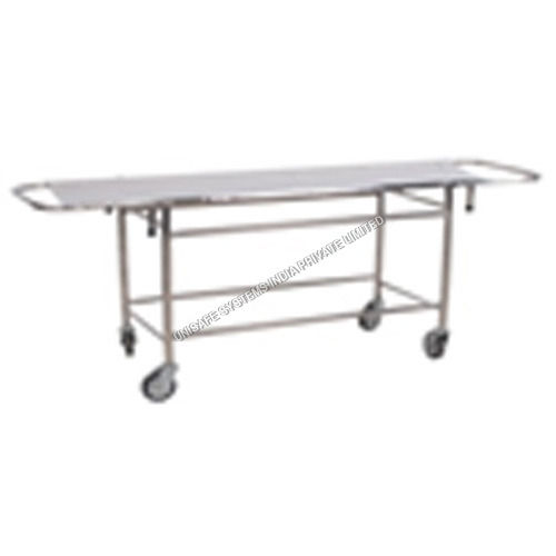 Durable 2 Side Folding Stretcher On Trolley