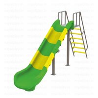 Royal Curve Slide FRP Slides For Kids
