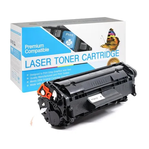 Compatible Laser Toner Cartridges - New, Industrial Quality Metal, Black | High Durability for Consistent Performance in Professional Environments