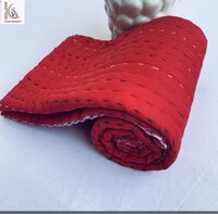 BEAUTIFUL RED COLOR BABY QUILT