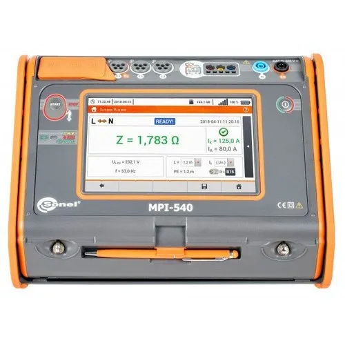 Gray Mpi-535 Multifunction Electrical Installation Meter