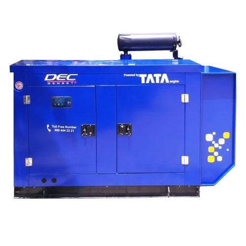 Tata Diesel Generator - 50 kVA Rated Power, 150 Liter Fuel Tank Capacity, Electric Start, Three Phase Operation, 5 Year Warranty, Vibrant Blue Color