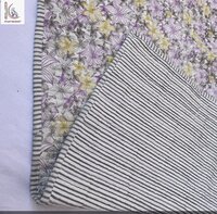 FLORAL PRINT BABY QUILT