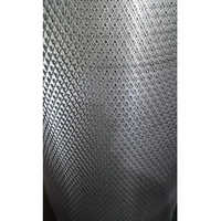 Aluminium Wire Mesh - 10kg Hot Rolled, Galvanized With Rust Proof Polished Finish | Decorative Grey Round And Triangle Hole Mesh