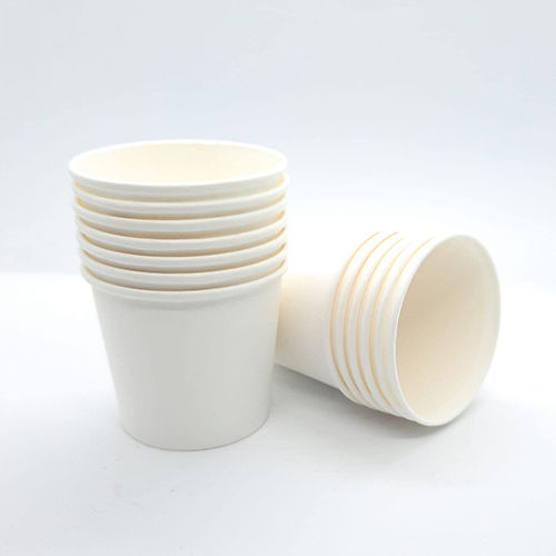 Plain White Paper Cup