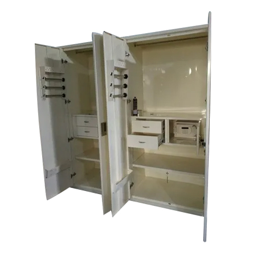 White Steel Almirah