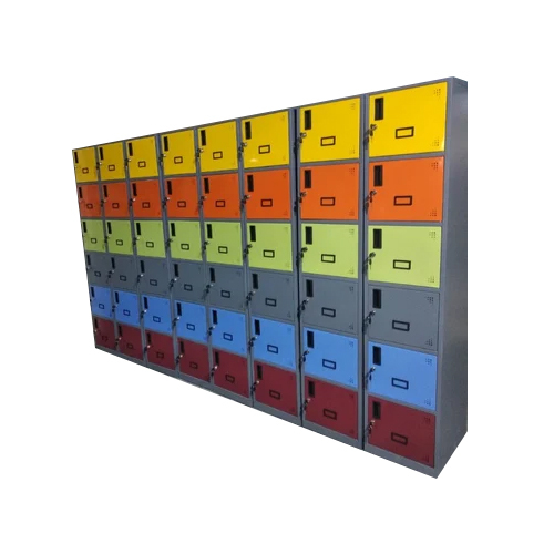 Multicolor Industrial Staff Locker