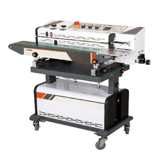 Continuous Band Sealing Machine With Air Suction