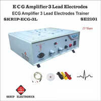 Ecg 3 Lead Amplifier Trainer - Color: White