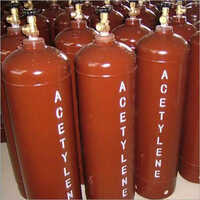 Red Acetylene Cylinders