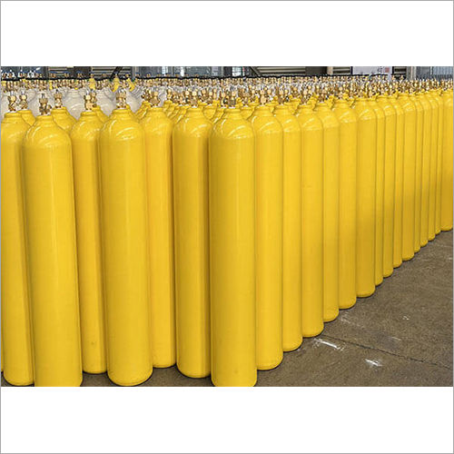 Yellow Chlorine Cylinders