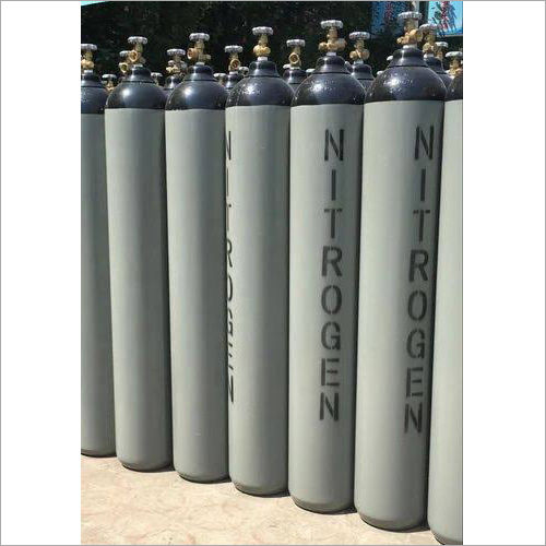 Grey Nitrogen Cylinder