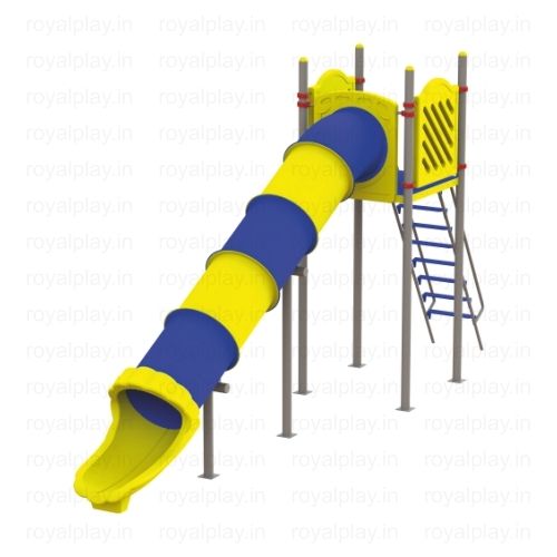 Royal Tunnel Slide Spiral Slide FRP Playground Slide