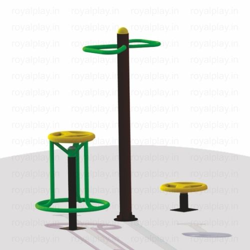 outdoor Standing Twister Gym Equipment