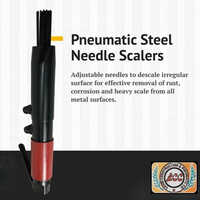 Black Pneumatic Needle Scaler