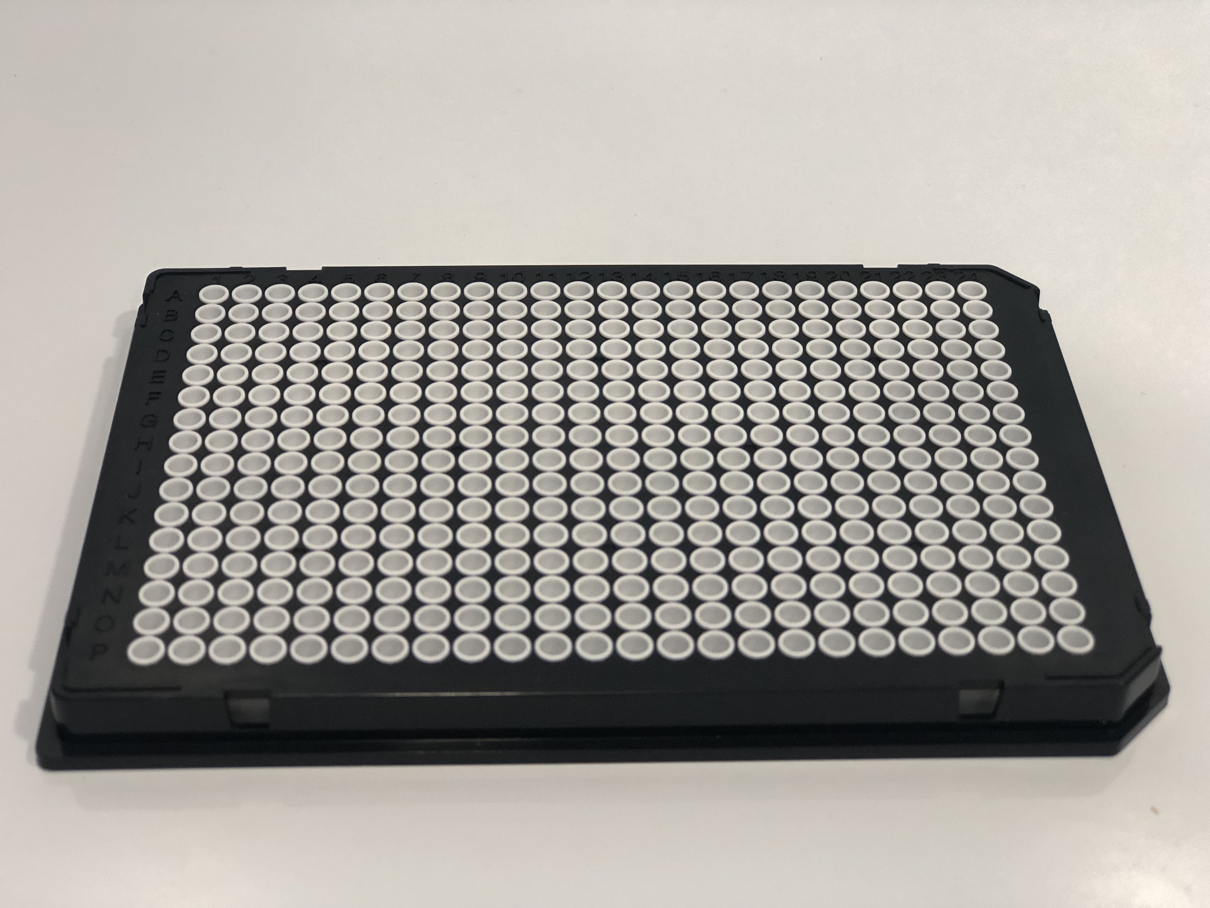 384 WELL CELL CULTURE PLATE WITH CLEAR POLYSTYRENE BOTTOM
