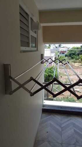 Wall mounted cloth drying hangers in  Kanjikode Kerala