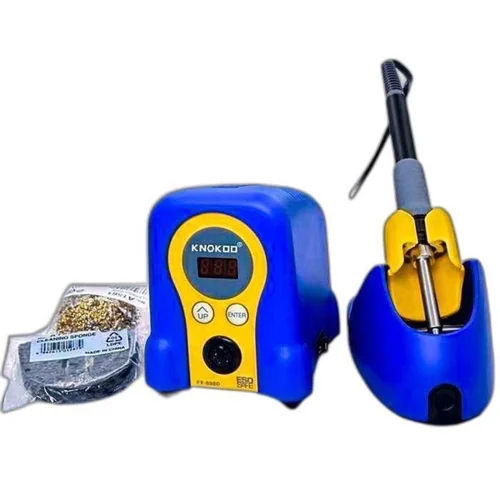 Blue-Yellow-Black- Silver 936D Digital Soldering Station