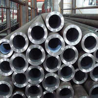 Alloy Steel Seamless Pipe - Stainless Steel, 3-6 M Length, Gray Color, Round Shape, Polished Surface Treatment | 1 Year Warranty