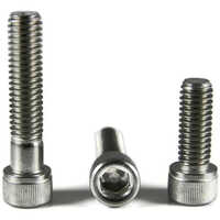 Socket Head Cap Screws - Stainless Steel Ss304, Customized Shape , Polished Gray Finish For Versatile Application In Various Industries