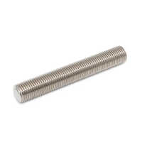 Ss Threaded Rods - Stainless Steel 304, Polished Surface, Gray Color | Ideal For Construction Applications And Durable Performance