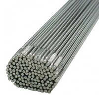 Stainless Steel Welding Electrode - 2.5 X 350 Mm, Polished Gray Surface | Durable Stainless Steel Hollow Bar For Construction