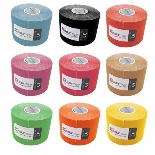 Green Cotton TNT Tmax Kinesiology Tape For Pain Relief