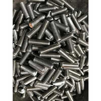 Stud Bolts - Stainless Steel, Round Shape, Gray Color | Galvanized Surface Treatment, 1 Year Warranty
