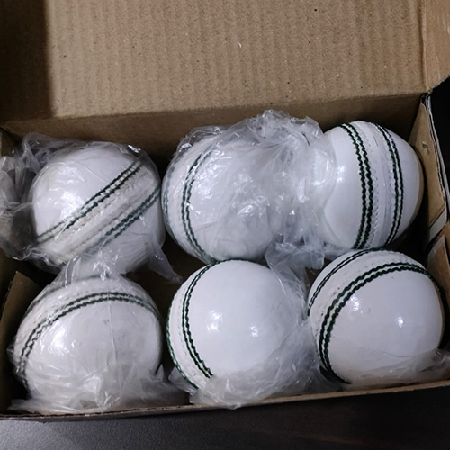 White Leather Balls