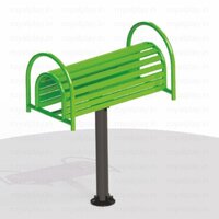 Back Strecher Outdoor Gym Equipment - Application: Gain Strength