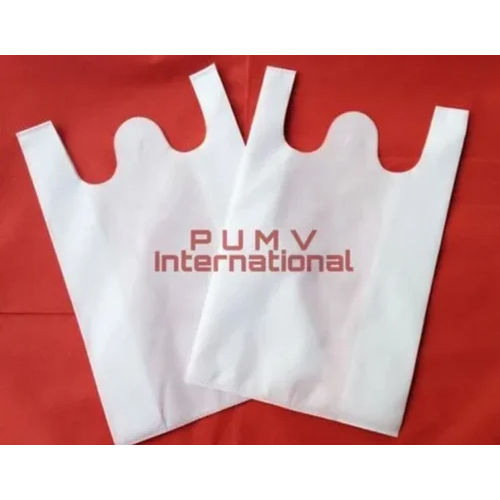 50-60 W Cut Non Woven Carry Bags - Bag Size: Different Available