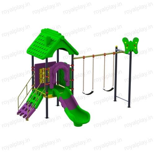 Multi Play Station For Kids With Swing Royal Maps 39 - Material: Roto