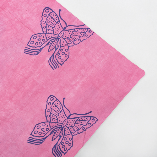 BUTTERFLY PRINT COTTON FABRIC